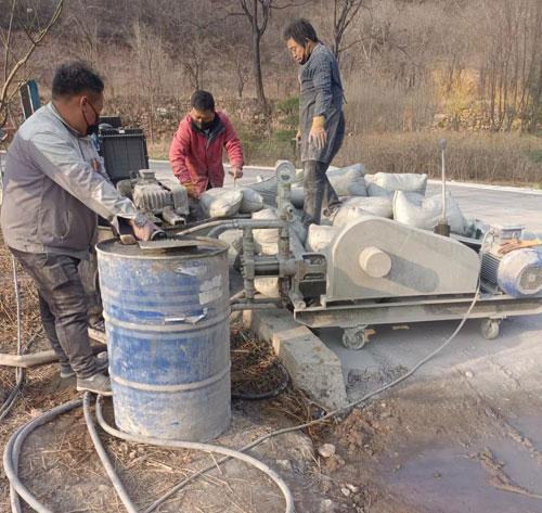 英德路面下沉注浆